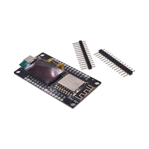 2X ESP8266 Development Board with 0.96 Inch OLED Display,CH-340,ESP-12E WiFi Module for  IDE/Micropython 1