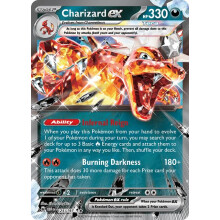 Glurak ex (Charizard ex) - OBF 125 - Obsidian Flames - Pok?mon Single Card English - Tera Rare - Infernal Reign - Holo Ability