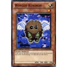 YuGiOh LCGX-EN009 Unlimited Ed Winged Kuriboh Common Card - ( Legendary Collection 2 Single Card )