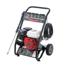 AIM Tools Petrol Pressure Washer, 6.5 HP 4 Stroke Petrol Engine, 150 Bar / 2200 PSI, Portable Power Jet Car Patio Driveway Garden Deck Fence Cleaner
