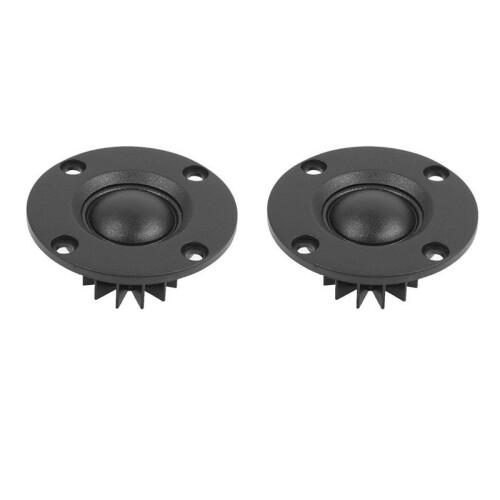 20Pcs 6Ω 30W Black Silk Film Soft Dome Tweeter Speaker Unit 1