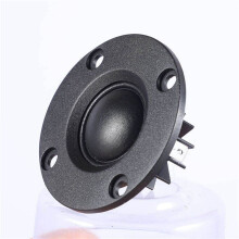 20Pcs 6Ω 30W Black Silk Film Soft Dome Tweeter Speaker Unit