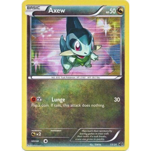 Pokémon Pokemon - Axew (13) - Dragon Vault - Holofoil