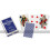 Dal Negro Baccarat Playing Cards (No indexes, Blue back) - 1 Deck 1