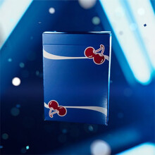 SOLOMAGIA Cherry Playing Cards (Tahoe Blue) by Pure Imagination