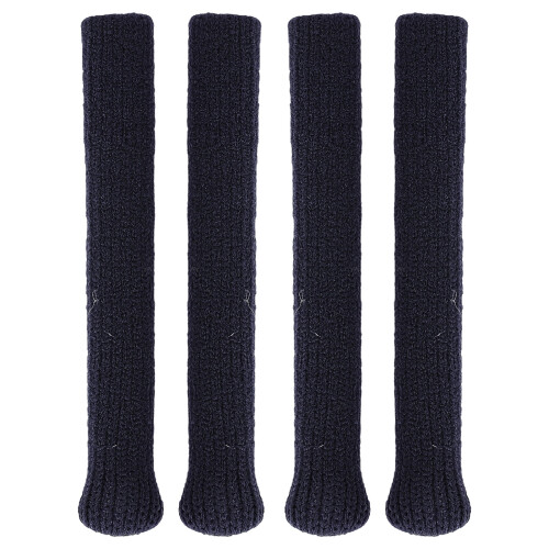 2 Pack Cotton Knitted Eyeglass Temple Sleeve Navy 1