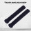 2 Pack Cotton Knitted Eyeglass Temple Sleeve Navy 4