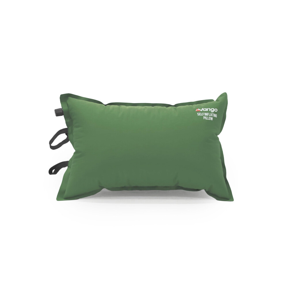Vango Inflatable Camping Pillow, Self-Inflating Compressible Compact Travel Inflatable Pillow, Comfortable Ergonomic Blow Up Air Pillow For Camping,