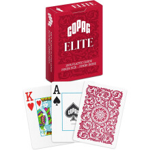 COPAG Poker Size Jumbo Index Red Playing Cards