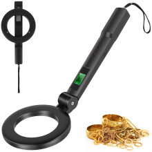 Foldable Metal Detector, Handheld LCD Display Metal Detecting Tool with 3 Adjustable Modes, High Sensitivity Lightweight Metal Detector with
