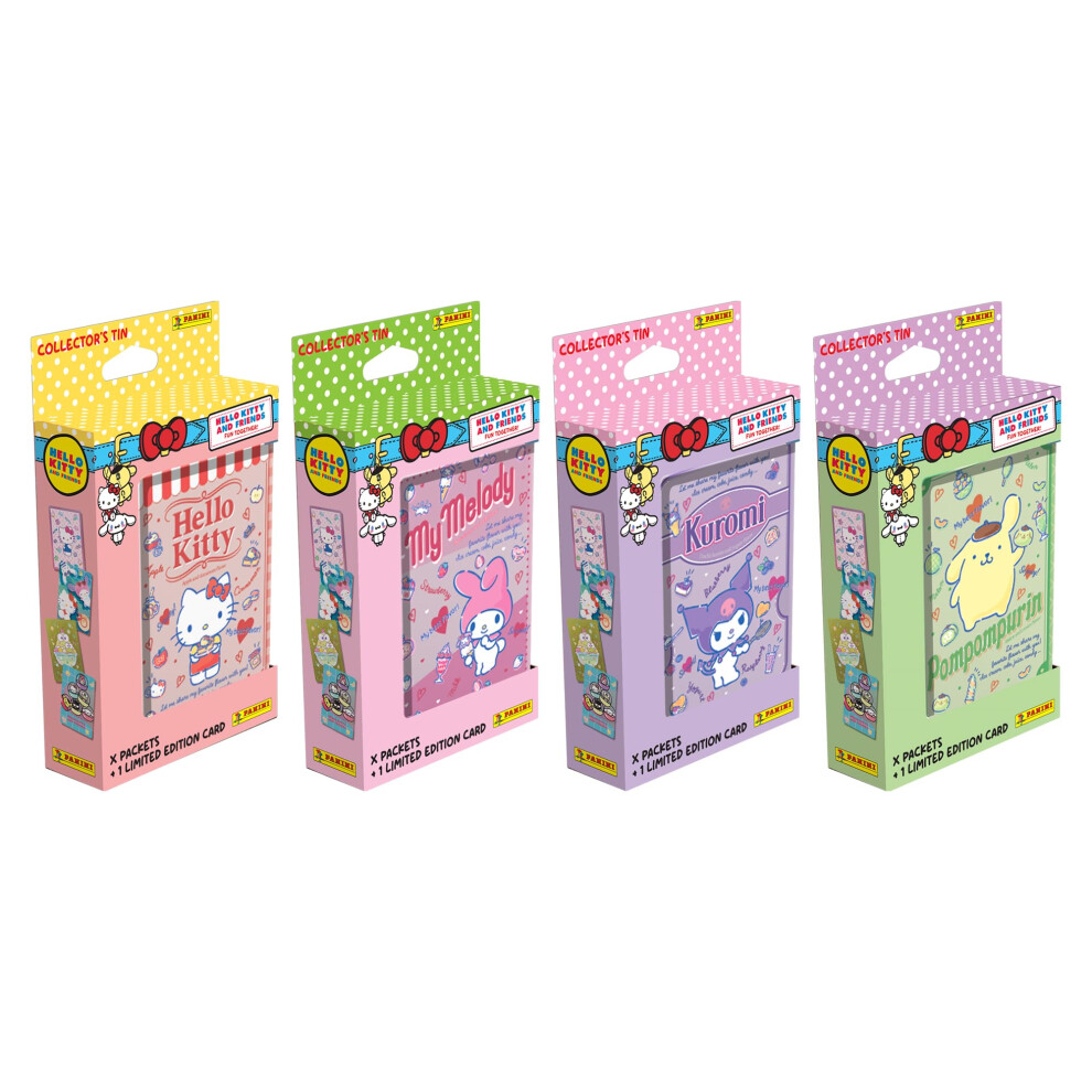 Panini Hello Kitty & Friends Premium Trading Card Collection - Collector Tin