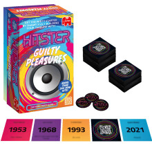 Hitster Guilty Pleasures - The Music Party Board, Card & Quiz Game for Your Most Loved & Cheesy Tunes - 300+ New Songs - Guess the Song, Year & Artist