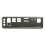 2X I/O Shield Back Plate for B250C B75 12USB B75 8USB Mining Motherboard IO Baffle Chassis Bracket 6
