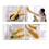 Thin Waterproof Latex Gloves S 9-10cm Width x31cm 4