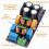 2X AC EMI Filter Audio Power Amplifier EMC EMI Electromagnetic Interference Purify Power  Differential Mode Common,10A 3