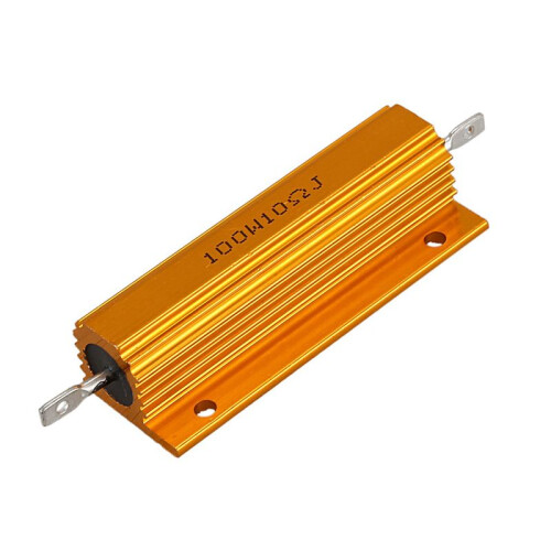 5X Plaque or Aluminium Resistor Resistance 100W, 10 Ohm 10R 2
