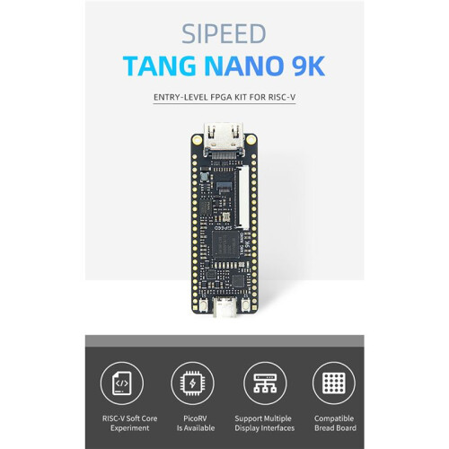 4X Tang  9K FPGA Development Board GOWIN GW1NR-9 RISC-V -Compatible 2