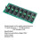 2X 7 Decade 1R - 9999999R Programmable SMD Resistor Slide Resistor Board Step Accuracy 1R 1% 1/2 Watt Module 200V 6