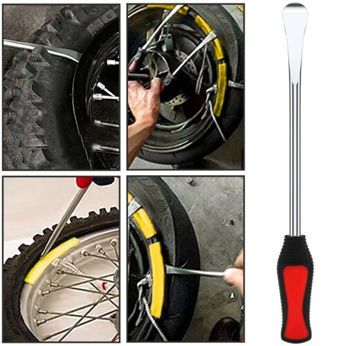Rim Protector Tire Changing Lever Tools Motorcycle Tire Repair Tool Kit with Non-Slip Handle 2