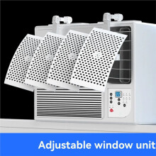 Universal Window Air Conditioner Windshield Adjustable Wind Direction Purification with Filter Activated Carbon