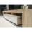 TV Unit Nova 200cm - Oak & White Gloss Doors 3