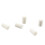 5pcs Real Bone Banjo 5th String Nut 5th String Guide Nut for Banjo Neck Replacement Accessory 5x3mm 5
