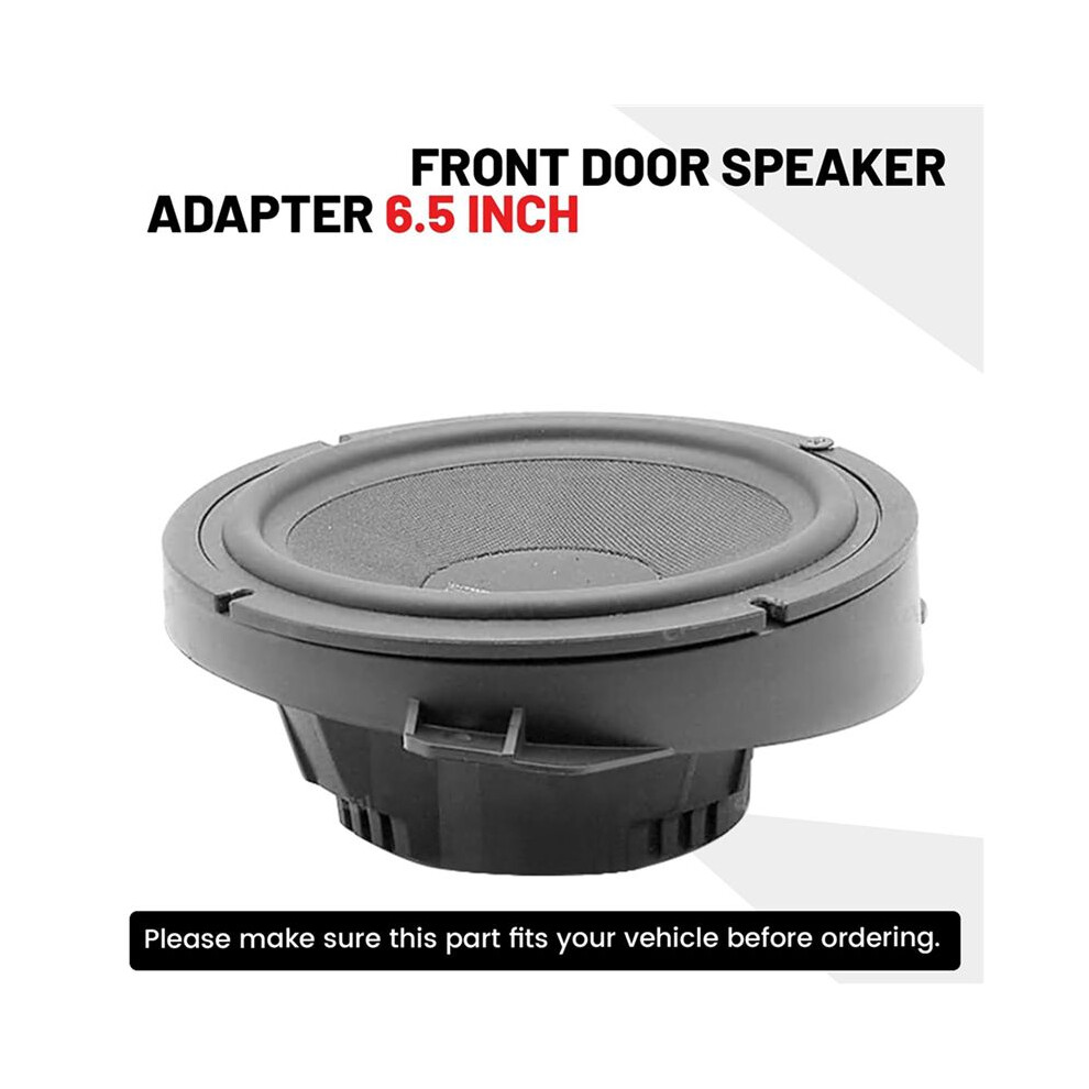 4X Front Door Speaker Adapter 6.5 Inch For Forester Impreza Outback Wrx/Sti Audio Speaker Spacer Ring Bracket 6031692295669