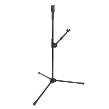 Fiber Glass Multi-Directional Bow Stand, Compact, Adjustable Black