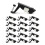 16Pcs Aluminum Alloy Compression  Lock, Adjustable Grip Range 0.04"-0.94", Ideal for Boats 6