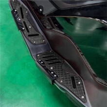 Akcesoria Motocyklowe do Motocykli dla NMAX155 NMAX 155 125 V3 2025, Zmodyfikowane, Antypoślizgowe Pedały Motocyklowe, Czarne