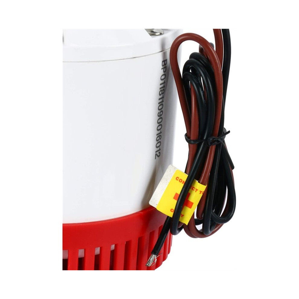 3700Gph Bilge Pump Electric Bilge Pump Boat Marine Plumbing Bilge Pump 12V Efficient Low Noise Overheat Prevention 4714110910109