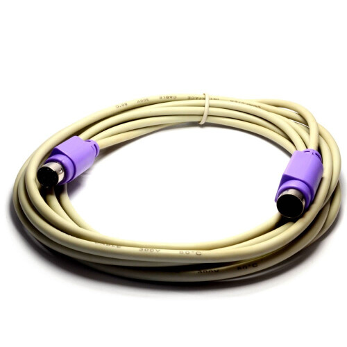 kenable PS2 Keyboard Extension Cable 6 pin Plug to Female Socket 3m 2