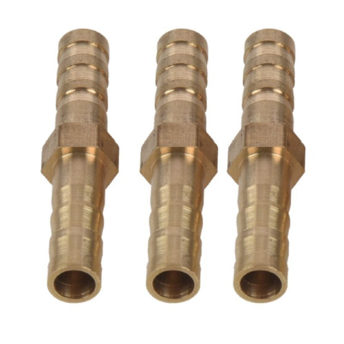 25 St 6 mm Innerdiameter Luftgas Rak Slang RöR Hullingkopplingskoppling
