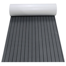 240x90cm EVA Non-Slip Floor Safety Mat for Ship Yacht Deck Dark Grey