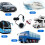 2st 52 mm Oliedrukmeter met Waarschuwingsalarm 1/8 NPT-Sensor Oliedrukmeter voor Autoboot 8