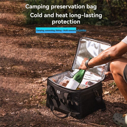 CAMPINGMOON BC-200 Insulation Bag Outdoor Ice Pack Beverage Refrigerator Fresh Fruit and Vegetable Lock Bag 1