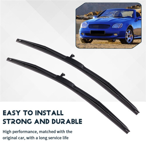 Car Wiper Front Wiper Blade 22In+22In for - SLK Class R170 1996-2004 Hook Windshield Windscreen Front Window 2