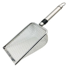 Pet Cleaning Tools Household Cat Litter Scoop Pet Waste Scoop Stainless Steel Cat Litter Scoop Kitten Litter Scoop