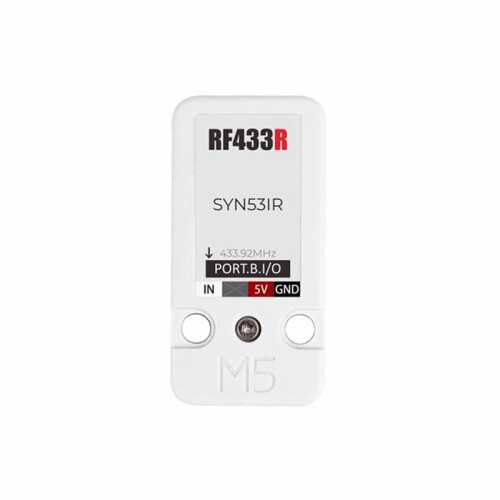 M5Stack RF433T/R Wireless RF Transmitter & Receiver Working Frequency 433.92MHz for IoT RF Remote Control Automation