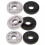 36Pcs Lock Nuts Flange for  9523 Nut Inner Outer Kit Angle Grinder Tool 2 Specifications-Toothless, Toothed 2