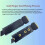 M.2 M KEY High Speed Extension Cable PCIE 4.0 GEN4 for NVME SSD Cable PCI-E 8GB/S M.2 Vertical Socket 40CM 3