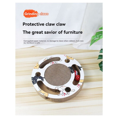 Cat Scratching Board  Multi-Function Cat Scratcher Funny Sharpen Nails Scraper Scratching Post -Scooping Type A 1