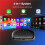 For Android 13 CarPlay LED Box Wireless Android Auto 4GLTE GPS for YouTube  for  ZS EV  R MAXUS 4GB+64GB 4
