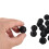 50 Pcs 18mm Diameter Black Bio Balls for Aquarium Pond Filter 6