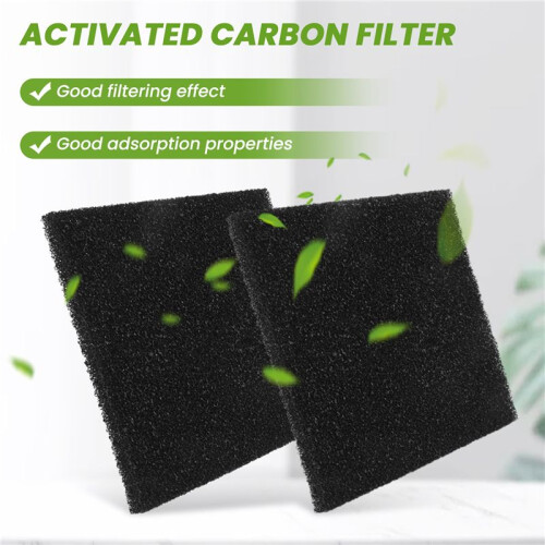 6 STUKS Actief Koolfilter Kattenbak Koolfilter Kattenbakfilter Geschikt voor Kattenbak 1