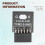 TPM2.0 Module for Gigabyte 12 Pin LPC TPM Security Module LPC Module for Gigabyte Motherboard for Win11 Module 7