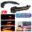 2Pcs LED Side Mirror Lamp Side Rearview Dynamic Turn Signal Lights for   MK2 2017-2019 2