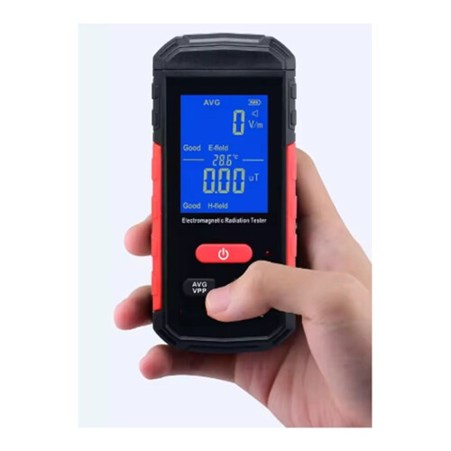 Electromagnetic Field Radiation Detector Digital LCD EMF Meter Rechargeable Counter Emission Dosimeter Computer Tester 1