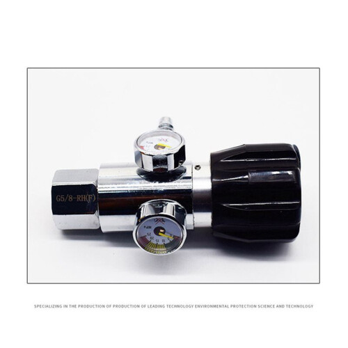 2X Portable Alloy Tool Oxygen Pressure Reducer  Welding Anti Fall Argon Gas Meter Clear Scale Rustproof Regulator 2