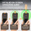Stud Finder Wall Scanner Laser Distance Meter, Multifunction Stud Locator with Upgraded  Sensor, Display and Voice 4